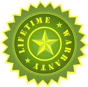 Swimming pool warranty logo